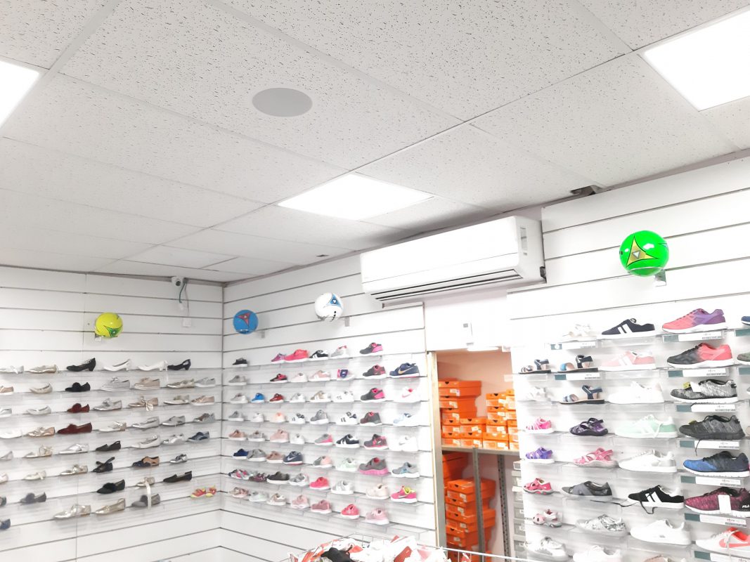 רמקולים שקועים לעסק